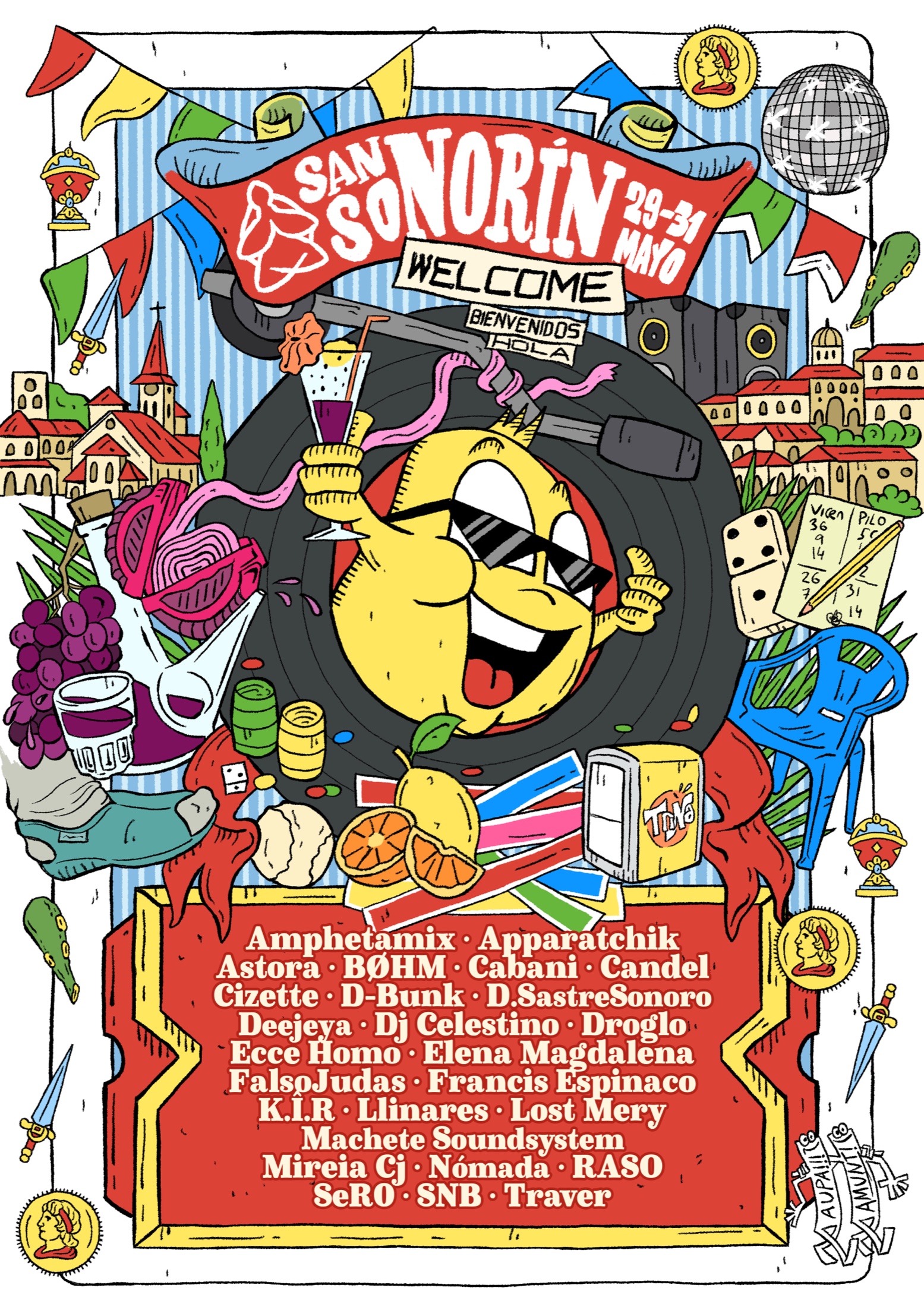 Cartel San Sonorín XI