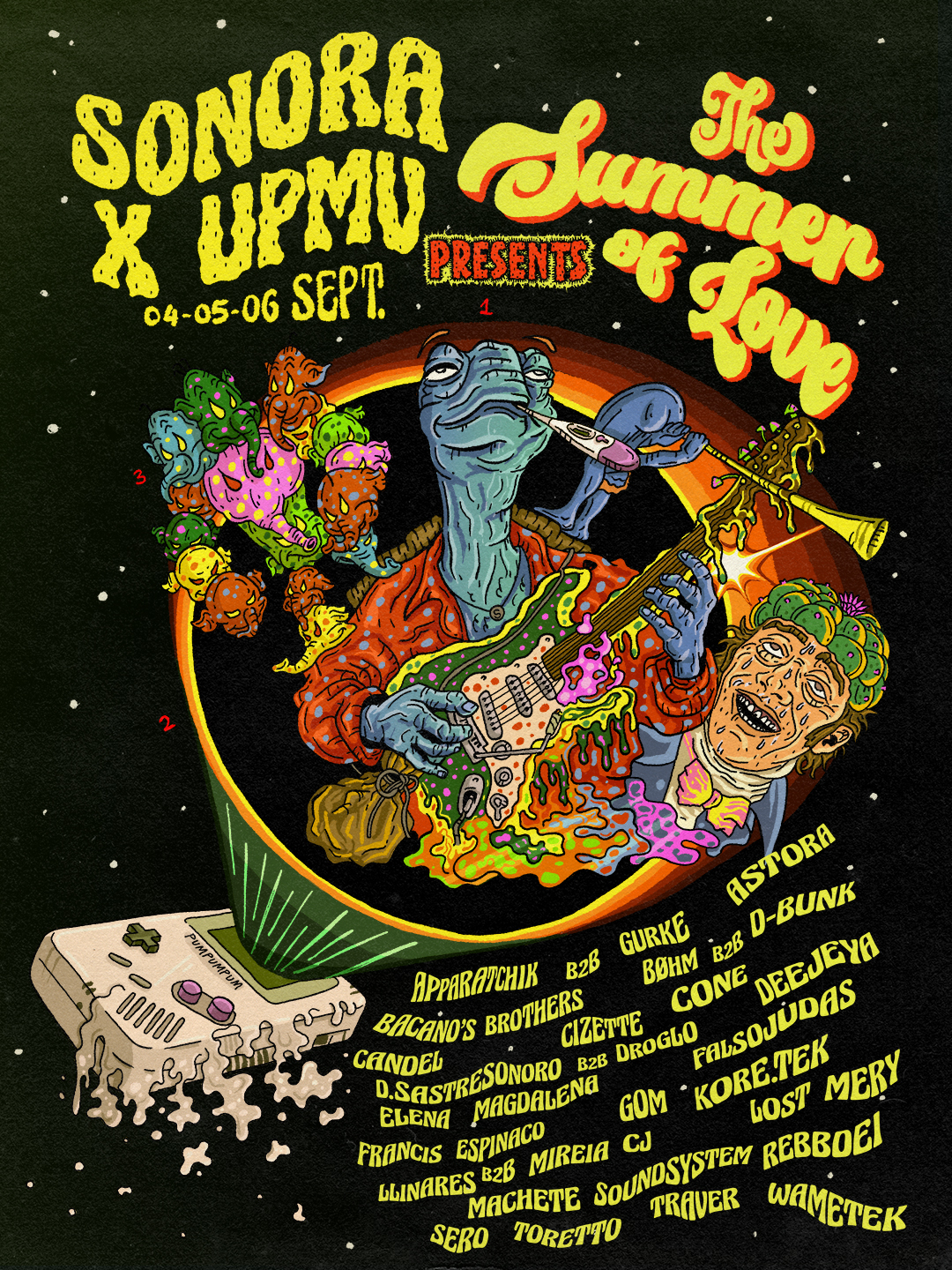 Cartel Sonora x UPMV XII