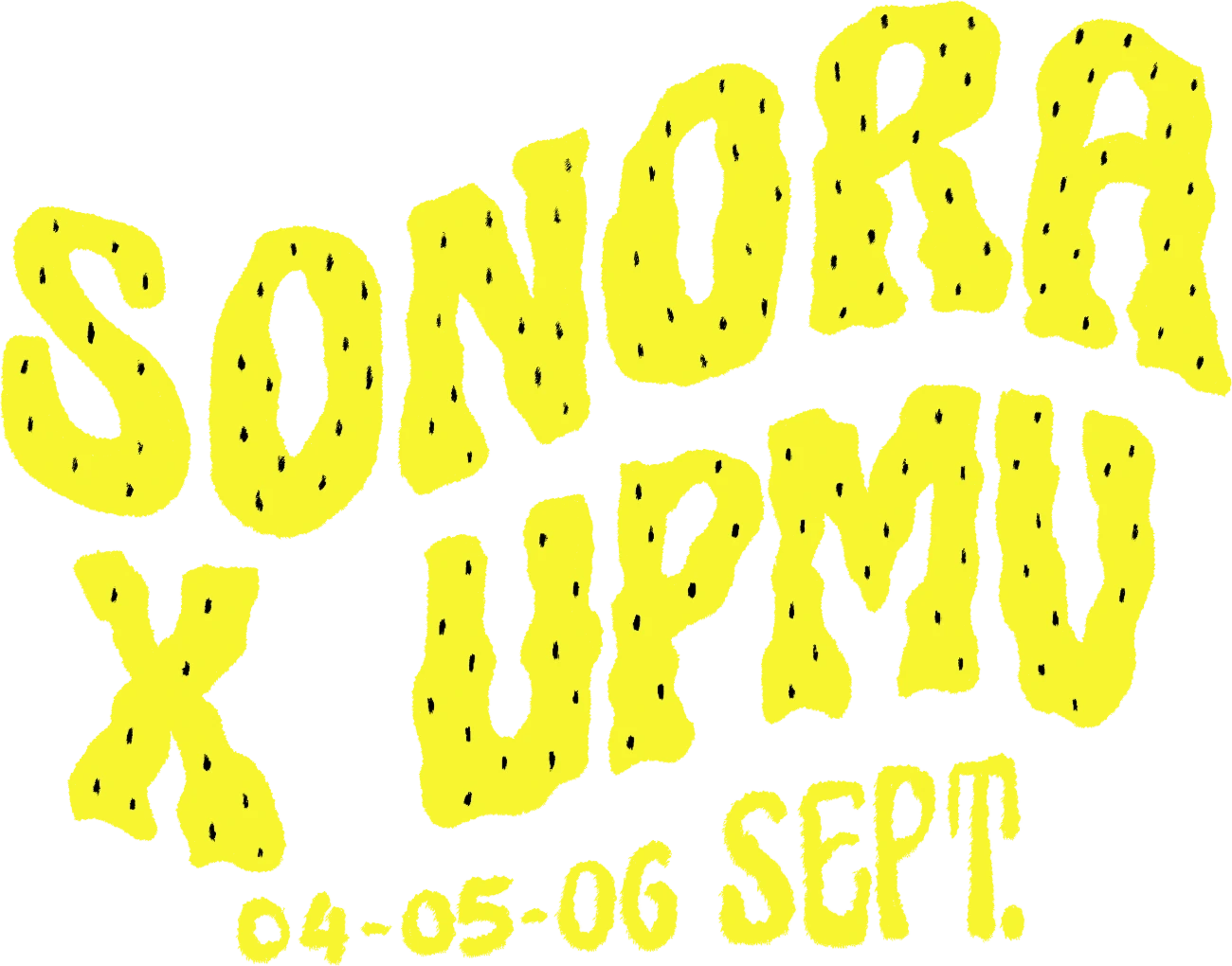 Sonora x UPMV · 4, 5 y 6 de septiembre